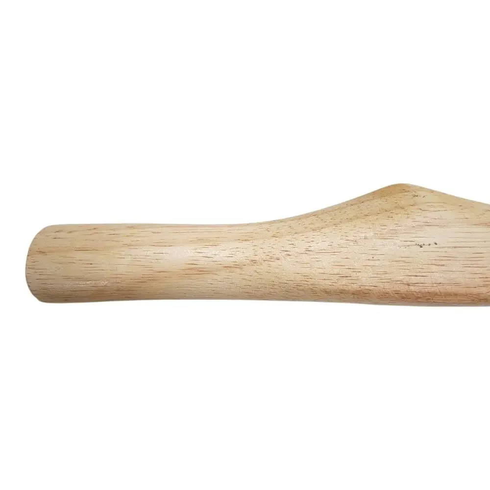 Hand Carved Wood Wolf Baton Club Direwolf Norse Pagan Altar Talking Stick 17